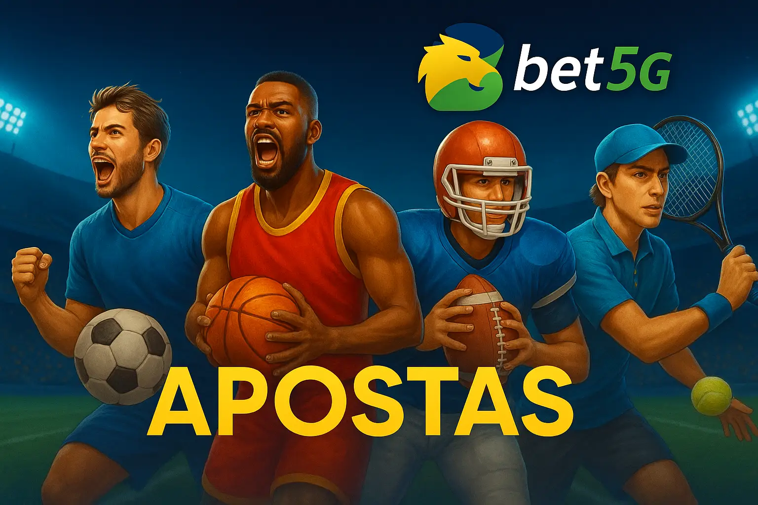 Apostas esportivas no cassino online BET5G