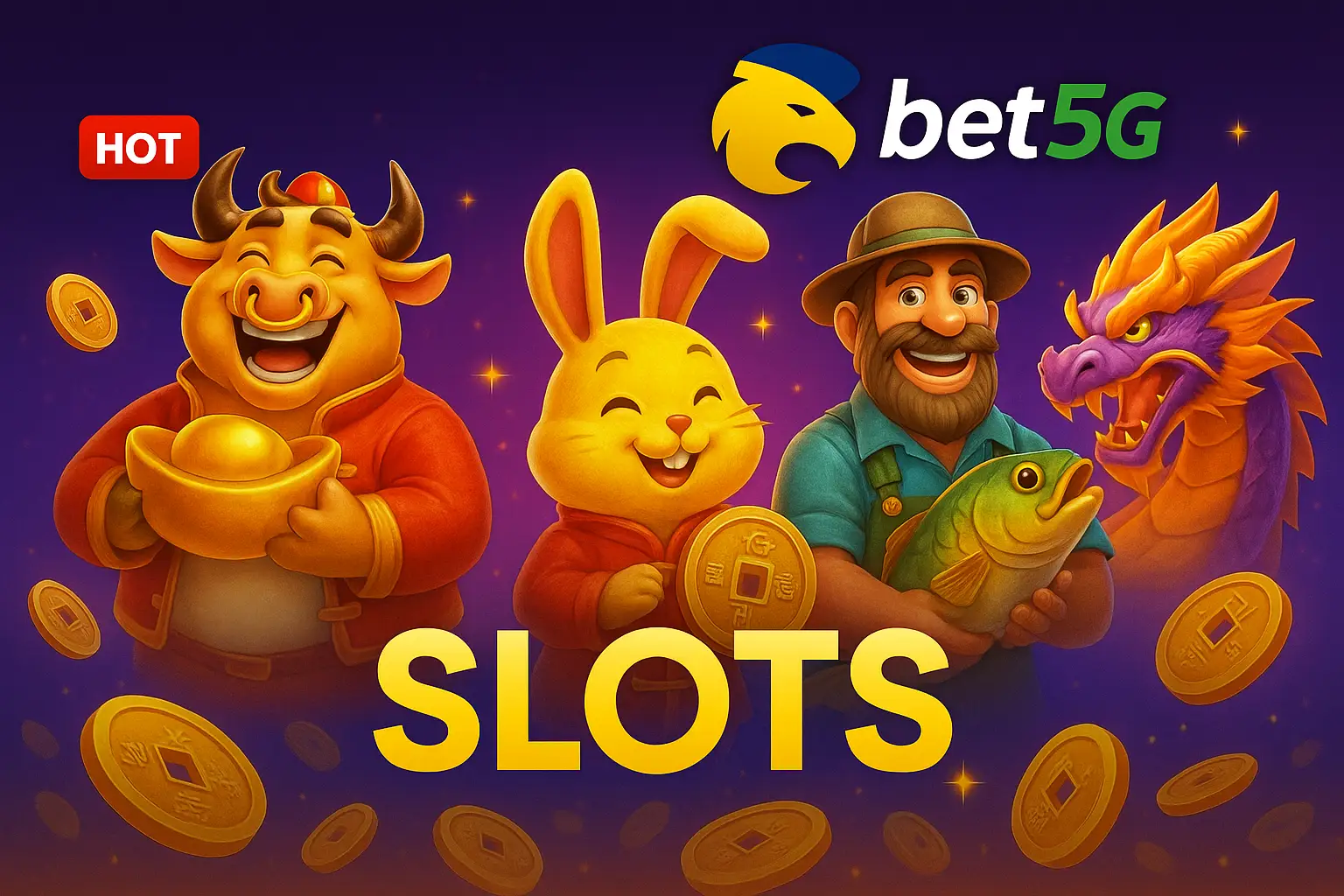 Explore o mundo das slot machines no BET5G Casino